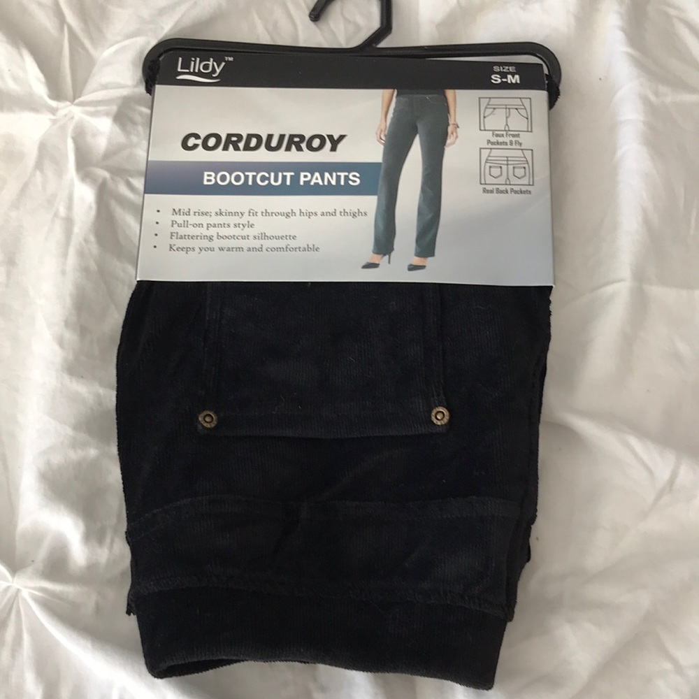Corduroy bootcut jegging